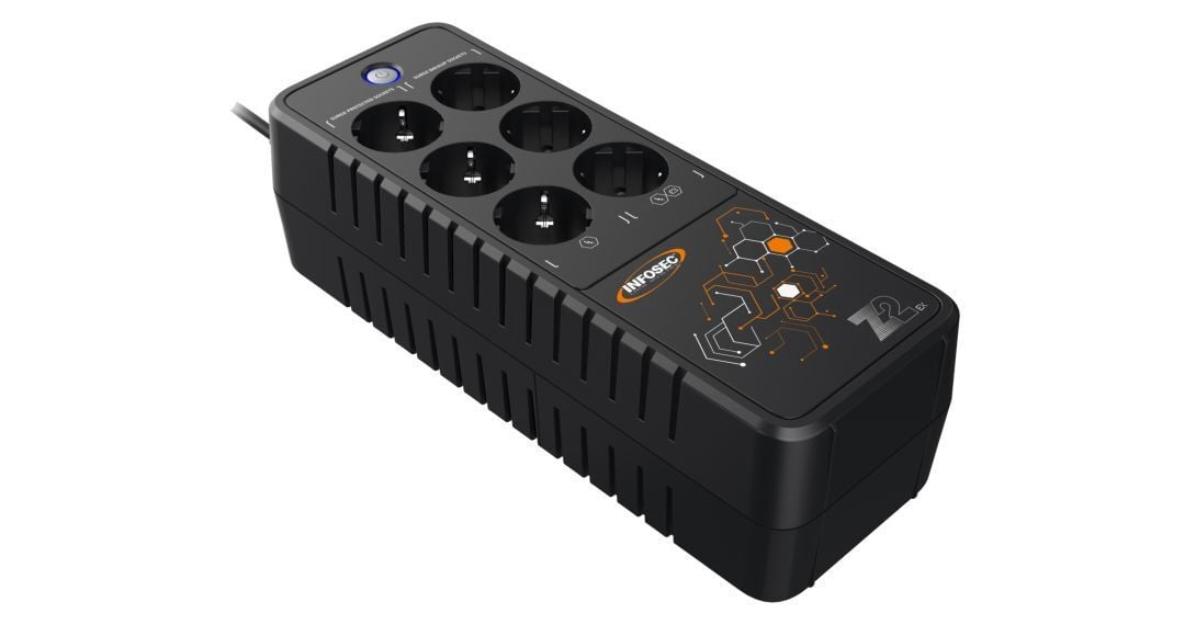 Infosec Z2 Ex 700 Alimentation D'énergie Non Interruptible 0,7 Kva 360 W 6 Sortie(s) Ca