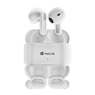 Ngs Artica Duo Casque Sans Fil Ecouteurs Appels/musique Bluetooth Blanc