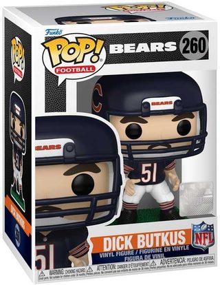 Funko Pop Nfl Figurine De Collection Dick Butkus Chicago Bears Vinyle