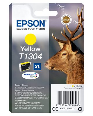 Epson Stag T1304 Cartouche D'encre 1 Pièce(s) Original Rendement Élevé (xl) Jaune