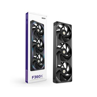 Ventilateur Boîtier Pc Nzxt F360x 12 Cm Noir Rgb