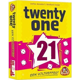 White Goblin Games Twenty One (21) — Jeu De Dés Multicolore