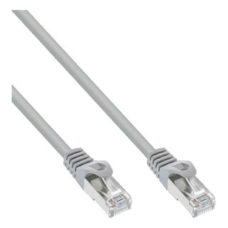 Câble Ethernet Inline Patchkabel F/utp Cat.5e 0,3m Gris