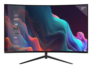 Mars Gaming Mv-27c Écran Plat De Pc 68,6 Cm (27") 1920 X 1080 Pixels Full Hd Noir