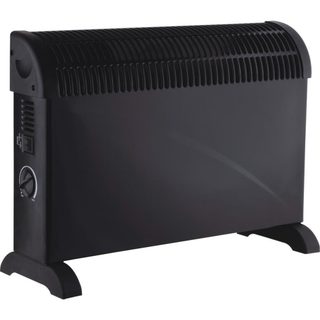 Convecteur Turbo 2000w Noir Confort Line Cl.conv2000bmt