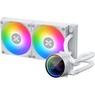 Refroidisseur Processeur Xigmatek Fenix Ii Rgb 240mm Blanc Double 120mm Argb