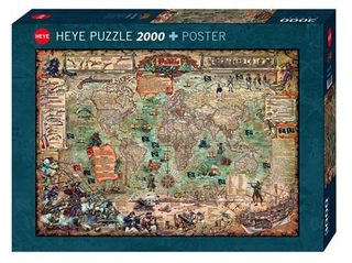 Heye Piratenwereld Puzzel 2000 Stiks Artikel Bestemd Voor De Franse Ma