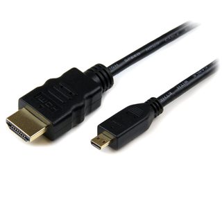 Startech.com Câble Hdmi Haute Vitesse Avec Ethernet 0,5 M - Hdmi Vers Hdmi Micro - M/m