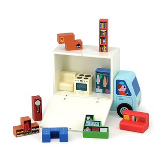 Jeu De Logique Vilac Pack It Right Multicolor Bois