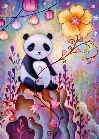 Heye Puzzle Panda Naps 1000 Pièces Puzzle Animaux