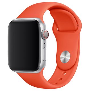 Bracelet Pour Apple Watch 38 / 40 / 41mm Sport En Silicone Corail Devia