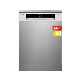 Evvo Lave-vaisselle D3x. Capacité De 14 Couverts, 8 Programmes, Finition Inox Et Largeur De 600 Mm