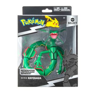 Figurine Pokémon Select Epic Rayquaza Pvc Coloris Unique 15 Cm Jazwares