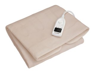 Camry Premium Cr 7407 Couverture Et Coussin Chauffant Chauffe-lit Électrique 60 W Beige Toison