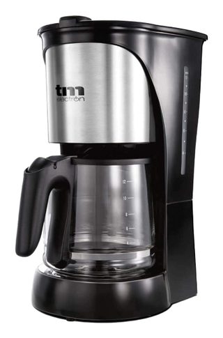 Machine À Café Filtre Tm Electron Comptoir Black, Stainless Steel Ground Coffee 12 Tasses