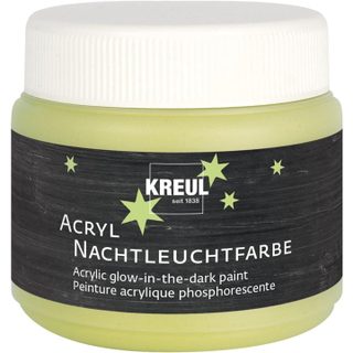 Kreul Peinture Acrylique Phosphorescente À Base D'eau Lumière Dans La Nuit