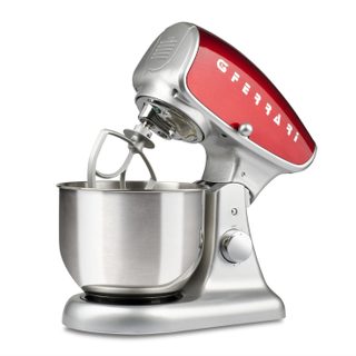 G3 Ferrari Pastaio Deluxe Robot Mixer 1200 W Rouge, Argent