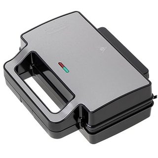 Adler Ad 3073 Gaufrier Et Appareil À Croque-monsieur 1400 W Noir, Argent
