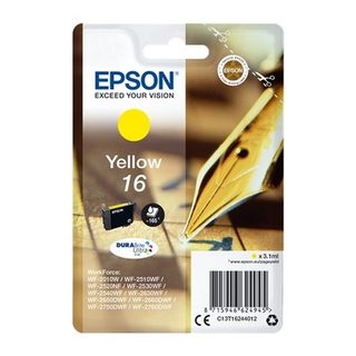 Epson 16 - Stylo À Plume Cartouche Jaune C13t16244012 (t1624)
