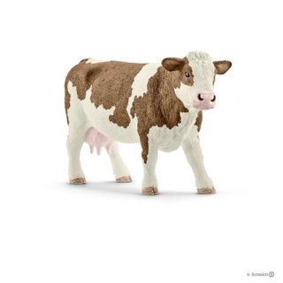 Schleich Vie À La Ferme 13801 Vache Simmental