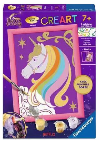 Peinture Par Numéros Ravensburger Creart Kids 13x18 Cm Multicolor