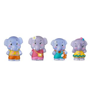 Jeu D Éveil Klorofil Lot 4 Personnages Famille Eléphant