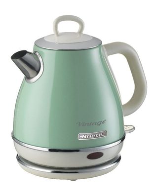 Bouilloire Ariete Vintage 2868 1 L Vert Métal