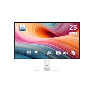 Moniteur Msi Pro Mp251w E2 24,5" Ips Blanc Full Hd 120 Hz Msi