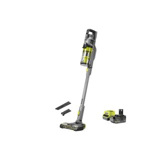 Aspirateur Balai Brushless 18v Ryobi - 90 Aw - Batterie 4,0ah - Chargeur Rapide - Rs
