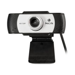 Ngs Xpresscam720 Webcam 1280 X 720 Pixels Usb 2.0 Noir, Gris, Argent