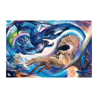 Puzzle 5000 Pieces Dragon De Jour Et De Nuit, Des 14 Ans, Dragons, 12000813, Ravensburger