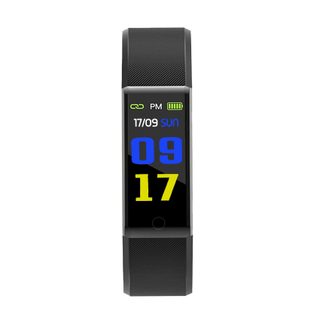 Celly Trainerthermobk Smartwatche Et Montre De Sport 2,44 Cm (0.96") Lcd Numérique Noir