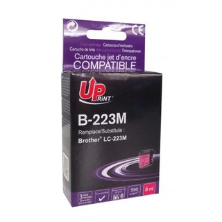 Cartouche Encre Uprint Compatible Brother Lc-223m Magenta