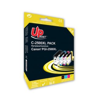 Pack Uprint Compatible Canon Pgi2500xl Couleur, 4 Cartouches