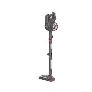 Hoover Hf103px 011 Aspirateur-balai 2 En 1 Batterie Sec Sans Sac Noir, Rouge 2 Ah