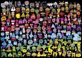 Heye Puzzle Doodle Rainbow1000
