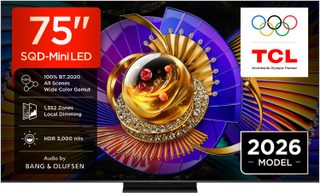 Téléviseur Tcl C7l 75c7l 75" 4k Uhd Qled Mini Led 3000 Cd/m² Noir