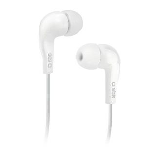 Sbs Teinearwl Casque Avec Fil Ecouteurs Appels/musique Blanc