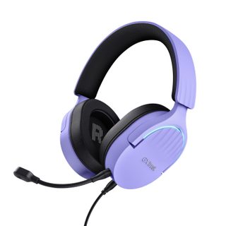 Casque Trust Gxt 490p Fayzo Usb Filaire Arceau 20-20000 Hz 2 M Noir,violet