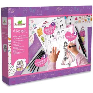 Kit Créatif - Artissimo - Atelier Stylisme Avec Tablette Lumineuse - Des 7 Ans