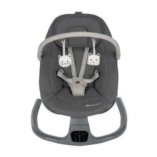 Bebeconfort Jolana, Transat Balancelle, Confortable, Détection De Mouvements, De 0 A 9 Mois (9kg) Tinted Graphite
