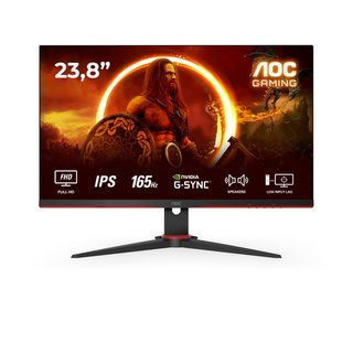 Aoc G2 24g2spae/bk Led Display 60,5 Cm (23.8") 1920 X 1080 Pixels Full Hd Noir, Rouge