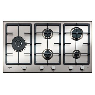 Whirlpool Gmal 9522/ixl Acier Inoxydable Intégré 86 Cm Gaz 5 Zone(s)