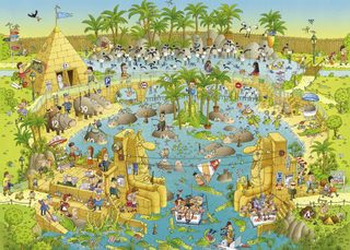 Heye Puzzle Nile Habitat