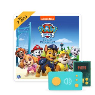 Lunii - Coffret Pat’patrouille - Ruben - Livre Audio Interactif Dés 3 Ans À Écouter Sur Ma Fabrique À Histoires