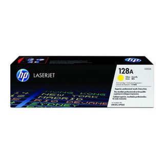 128a Cartouche De Toner Jaune Authentique (ce322a) Pour Color Laserjet Cp1525/cm1415mfp