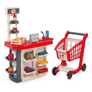 Sortie De Caisse + Chariot - - 1676 - Un Vrai Petit Magasin
