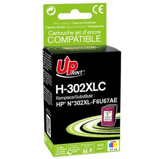 Cartouche Compatible 302xl F6u67ae (cyan/magenta/yellow)