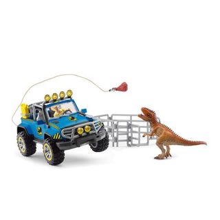 Coffret Voiture Tout-terrain Avec Avant-poste Dino, Jouet Dinosaure Pour Enfants, Des 4 Ans, 41464 Dinosaurs