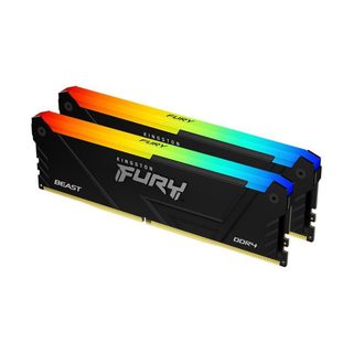 Mémoire Ram Kingston Fury Beast 32 Go 2 X 16 Go Ddr4 3600 Mhz Cl18 Noir